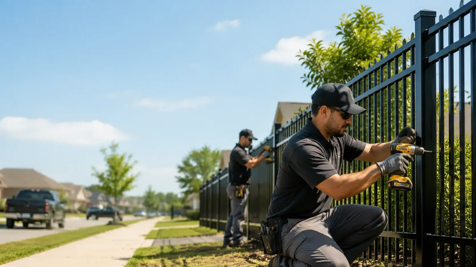 Metal Fence Installation in Kentwood, LA